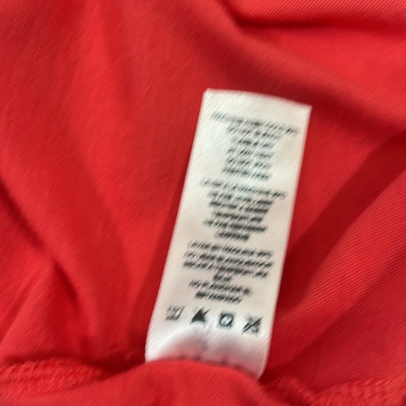 Sundry Long Sleeve Tee T-shirt Size 3 Ruffle Shoulder Coral Color EUC - Picture 8 of 8